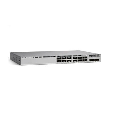 24-port PoE 4x1G uplink Switch C9200L-24P-4G-E serii 9200 z LACP i stanem zapasów