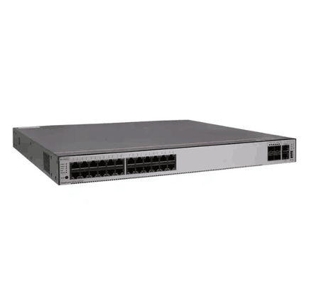 100% oryginalny przełącznik sieciowy S5735-S24T4X Gigabit z 4 x 10 portami SFP GE