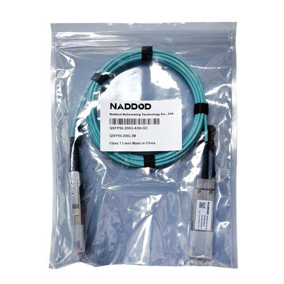 QSFP56 Kabel aktywny z włókna 5m dla Mellanox MFS1S00-H003E MFS1S00-H050E