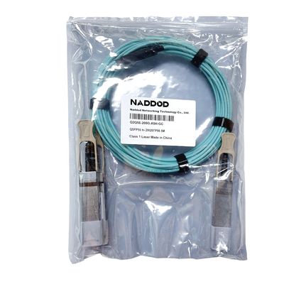 QSFP56 Kabel aktywny z włókna 5m dla Mellanox MFS1S00-H003E MFS1S00-H050E