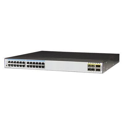 24-port GE RJ45 4-port 10G SFP 2-port 40G QSFP Switch z obsługą VLAN i wydechem wentylatora