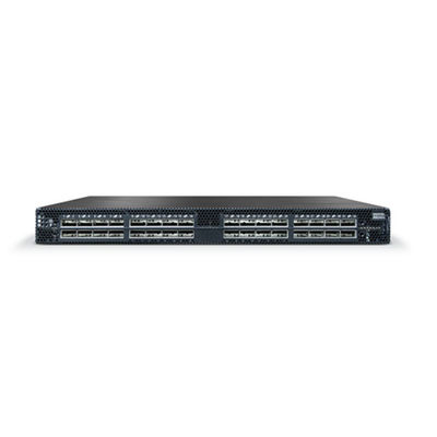 MSN3700-CS2F 100GbE 1U Otwarty przełącznik Ethernet 32 porty QSFP28 2 PS AC x86 CPU Standardowa głębokość P2C przepływ powietrza