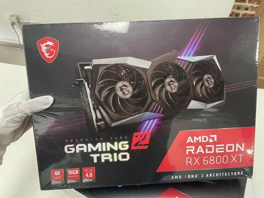 GDDR6 256 Bit GPU Card RX 6800 XT 2NS Graficzna karta do gier