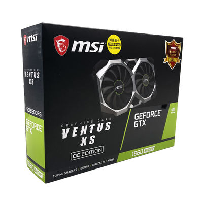 AMD Chipset MSI 1660 Super GPU Card 6GB Graficzne karty wideo 192 bit