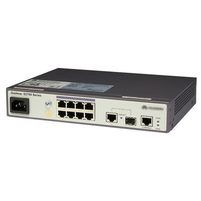 S2700-9TP-SI-AC 8 Port Ethernet 10/100 Przełącznik sieciowy o pojemności przełączania 32 Gbit/s
